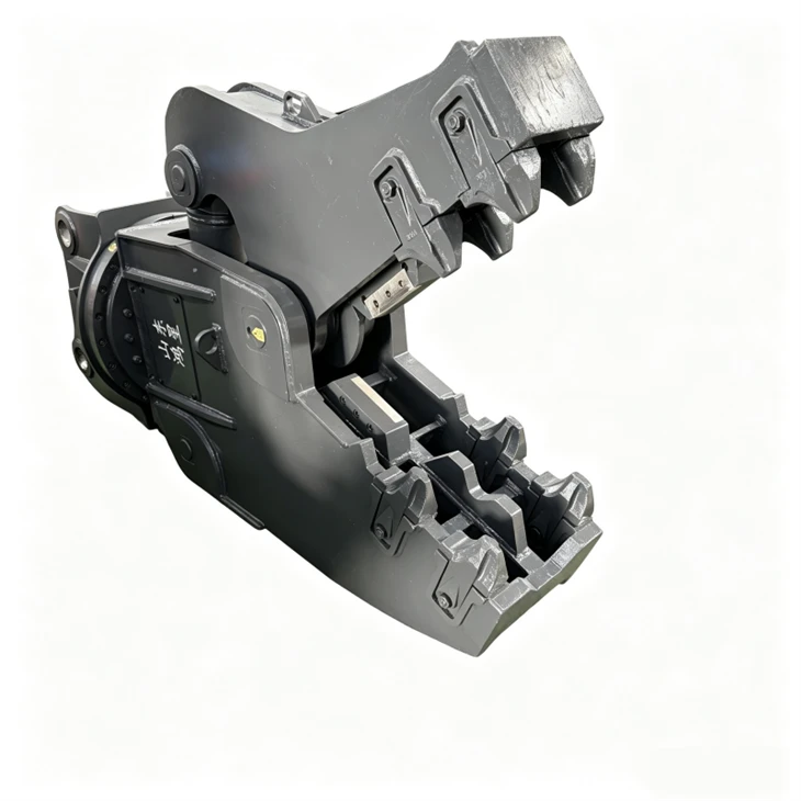 excavator hydraulic rotating pulverizer for demolition