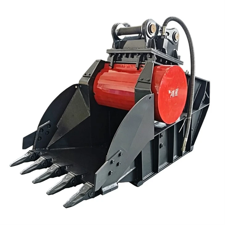 Excavator Rock Crusher Bucket factory